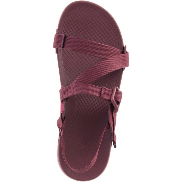 CHACO WOMEN'S LOWDOWN SANDAL, PORT, 7 - Picture 3 of 6